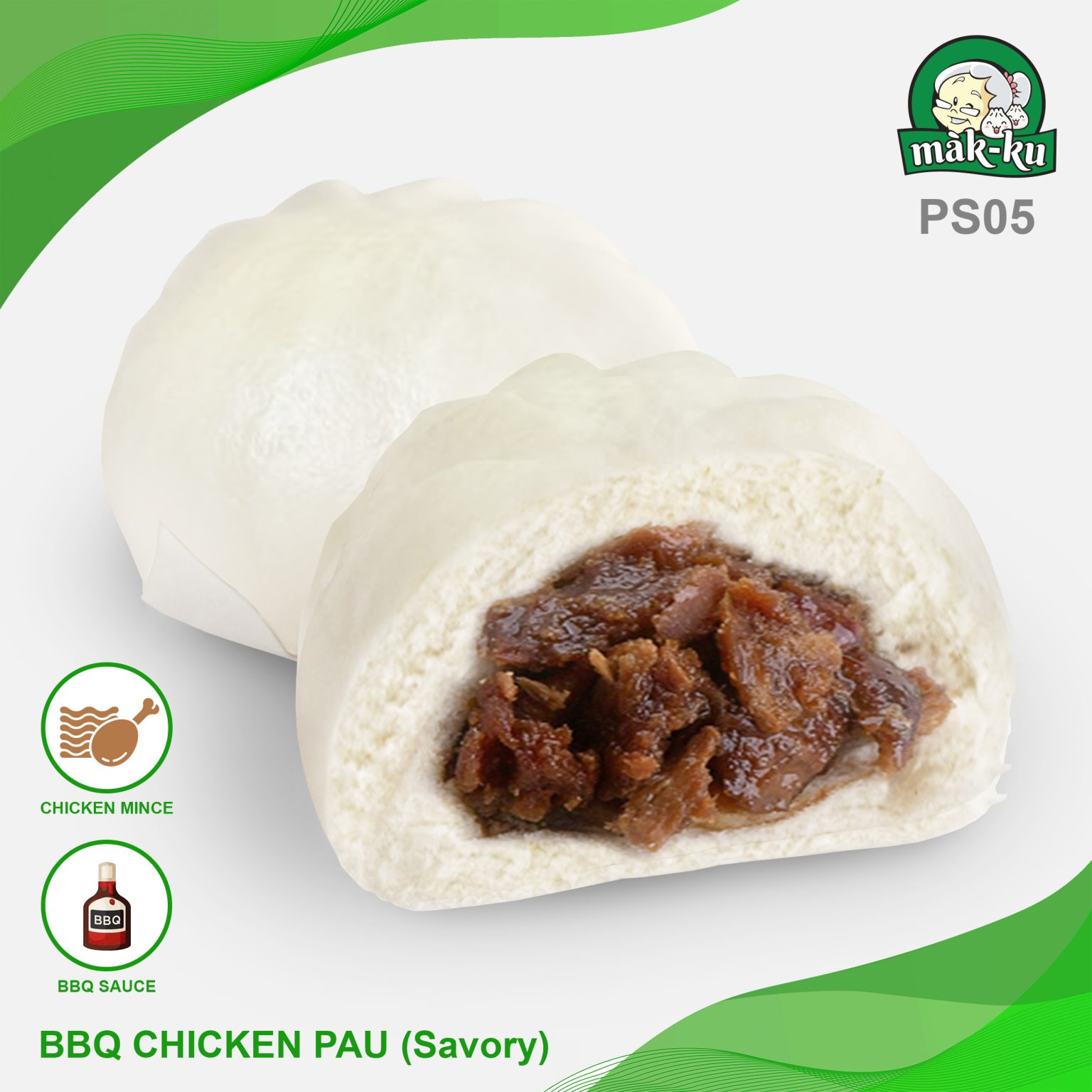 BBQ CHICKEN PAU màkku